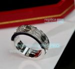 Best Replica Cartier Love Ring Diamonds with Black Secrews